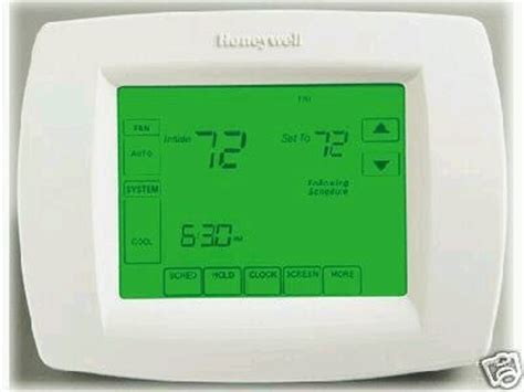 honeywell visionpro  thu thu thermostat