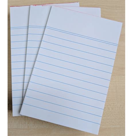 lined paper writing pads  pages  stationery reporters jotter school ebay