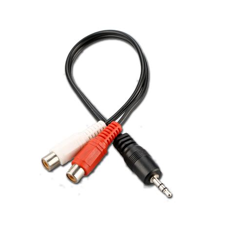 aux mm male plug   rca male audio adapter stereo headphone cable cord ebay