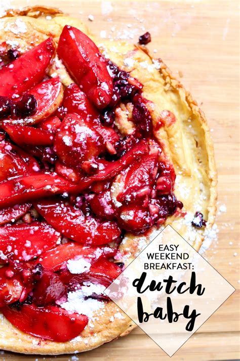quick weekend breakfast dutch babies charmingly styled