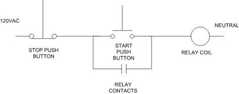 start stop circuit schematic