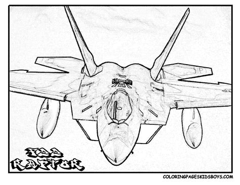 fighter jet coloring pages