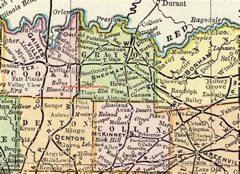 image result  denison tx maps grayson county map texas map