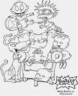 Coloring Rugrats Pages Printable Nickelodeon Kids Color Cartoon Cute Comments 2009 sketch template