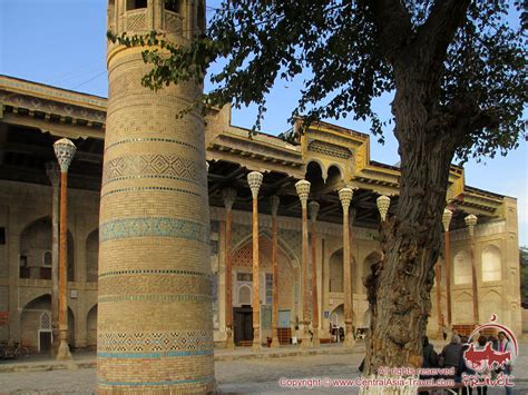 Bolo Hauz Complex Bukhara Uzbekistan Architectural