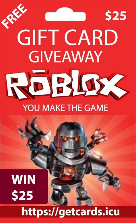50 Free Robux T Card Giveaway Free Card Every 10