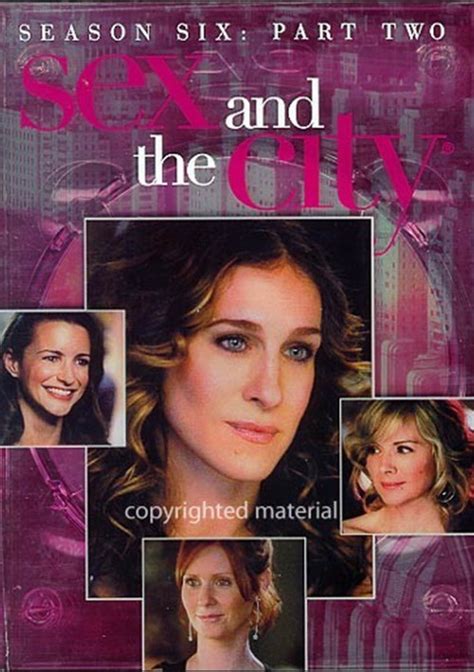 sex and the city season six part two dvd 2004 dvd empire