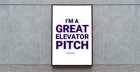 examples  amazing elevator pitches     impress seek