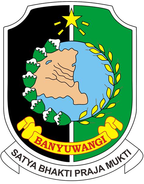 logo kabupaten banyuwangi format cdr  png hd gudril logo tempat