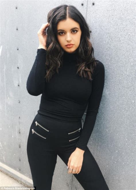 rebecca black says she received death threats over friday daily mail