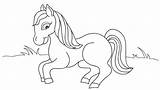 Horse Coloring Pages Rainbow Animal Colouring Preschool sketch template