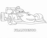 Coloring Cars Francesco Pages Bernoulli Animation Movies Printable Kb sketch template