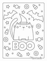 Boo Bats Preschoolers sketch template