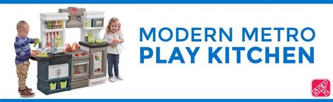 step modern metro kitchen play toy  kitchen playsets amazon