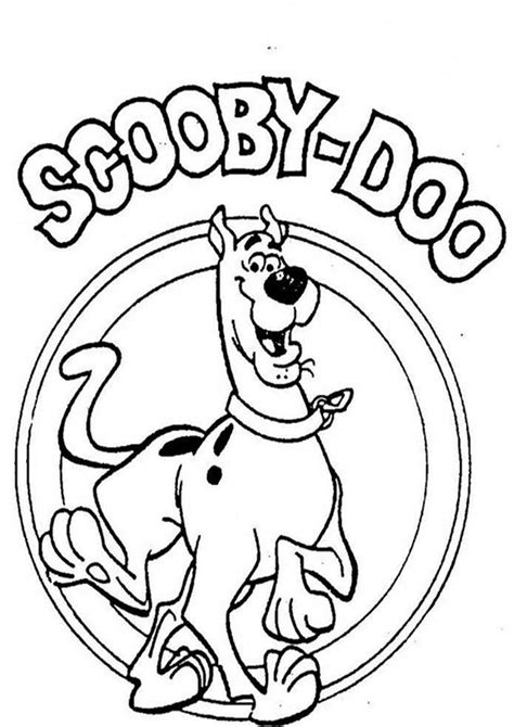 printable coloring pages scooby doo customize  print