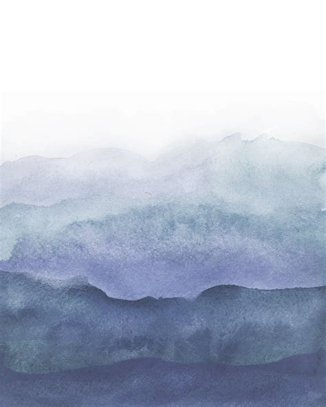 ombre watercolor navy blue ombre backgrounds  personal etsy