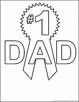 Coloring Fathers Dad Pages Number Kids sketch template