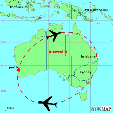 stepmap lachlan gtr landkarte fuer australia