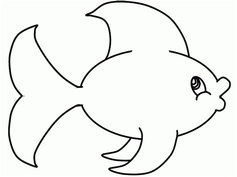 fish coloring page preschool funchap