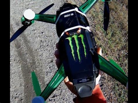 traxxas monster energy drone  camera flight testing review youtube