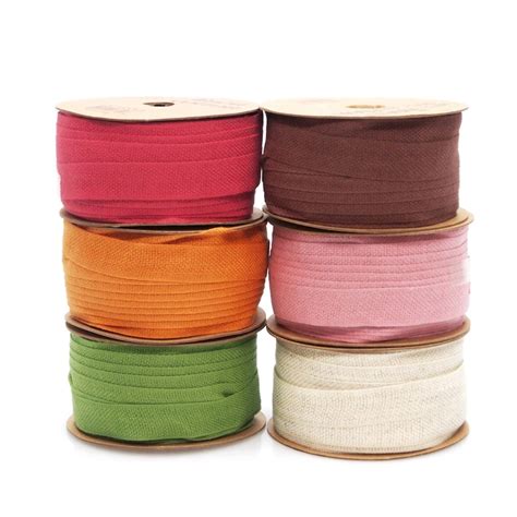cotton linen blend fabric ribbon    yards etsy