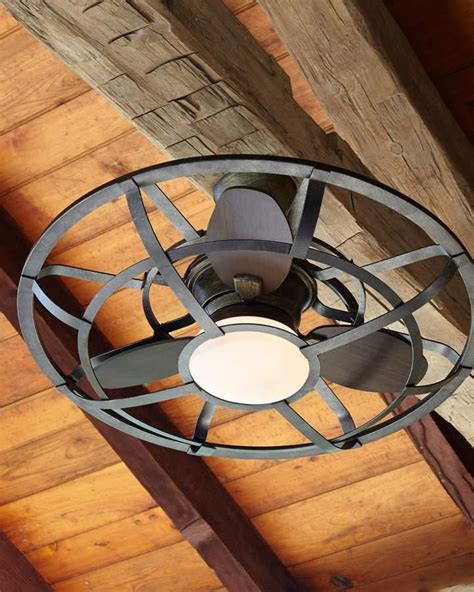 alsace outdoor cage ceiling fan decoratingkitchen caged ceiling fan outdoor ceiling fans