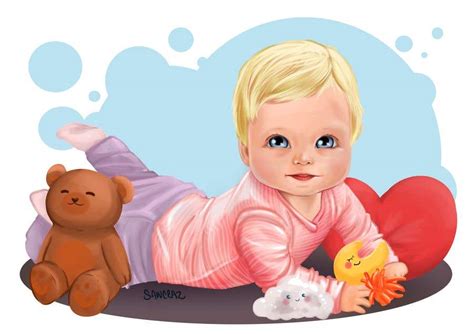 top entries illustrate  picture   baby  art freelancer
