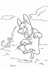 Bolt Coloring Pages Animation Movies Dog Volt Disney Kids Book Printable Penny Coloriage Colouring Fun Websincloud Activities sketch template
