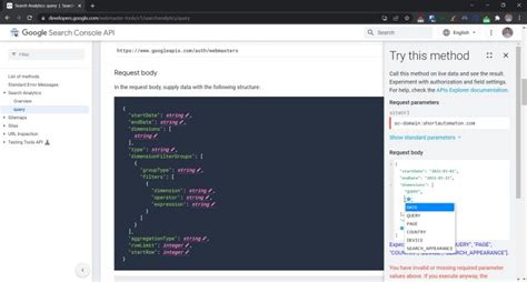 python   google search console api requests python seo