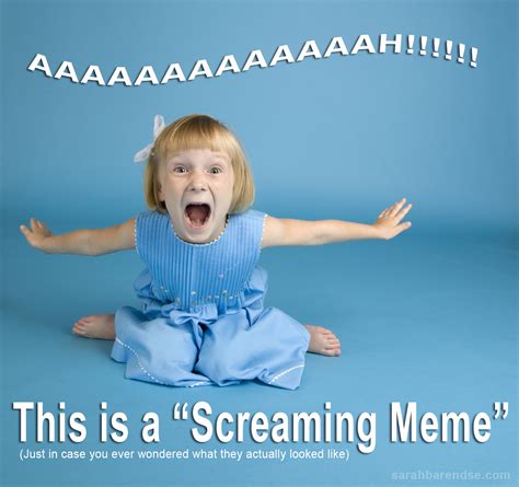 screaming meme sarah