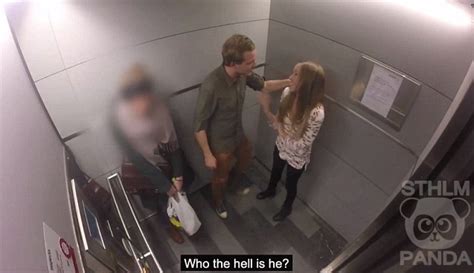 Social Experiment In Lift Shows Just 2 Would Speak Up Against Domestic