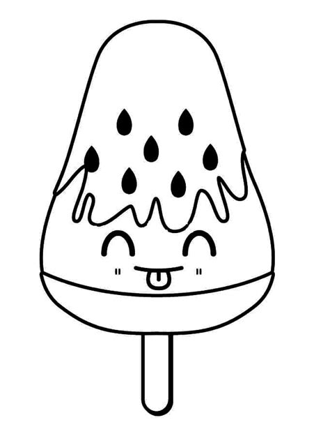 popsicle  kid coloring page  printable coloring pages  kids