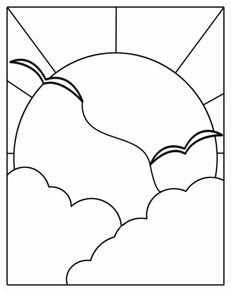 beginner stained glass patterns printable lalocades