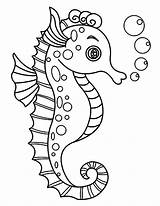 Pages Coloring Seahorse Horse Animal Mermaid Colouring Printablecolouringpages Adult sketch template