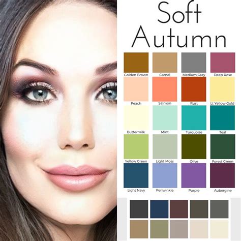 soft autumn soft autumn soft autumn color palette