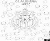 Chivas Coloring Champion Clausura sketch template