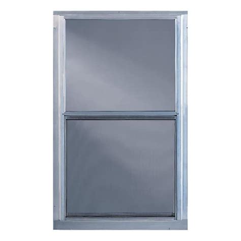 comfort bilt single glazed aluminum storm window rough opening      actual