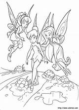 Coloring Pages Tinkerbell Fairy sketch template