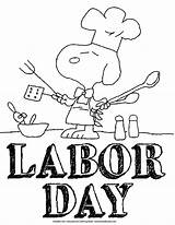 Labor Snoopy sketch template