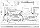 Amg Paultan Autos Malvorlage sketch template