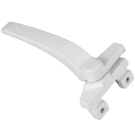 white classic zinc alloy  hand side lock handle safety casement window lever handle