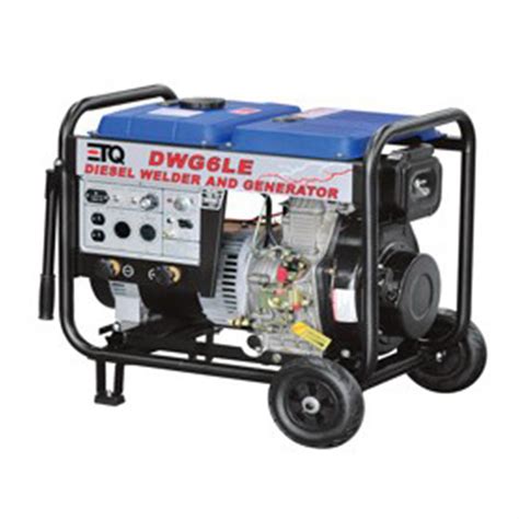 etq  watt diesel generator welder  portable generators