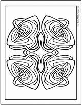 Celtic Knot Knots sketch template