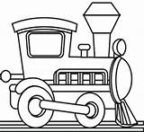 Locomotive Transport Coloriages Calendrier Bricolage sketch template
