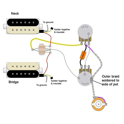 custom  les paul wiring diagram