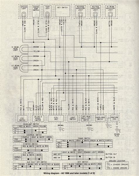 polaris xplorer wiring diagram wiring diagram