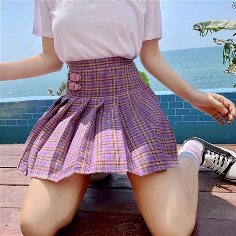 Kawaii Style School Mini Skirt En 2020 Con Imágenes