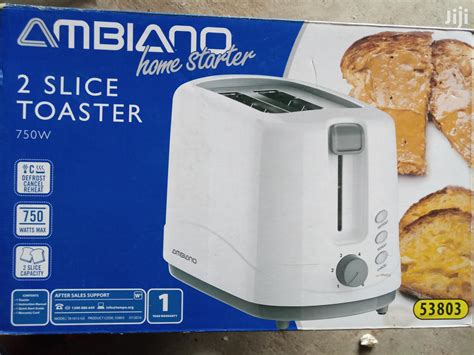 ambiano  slice bread toaster watts  ojo kitchen appliances emmaco nwabu international