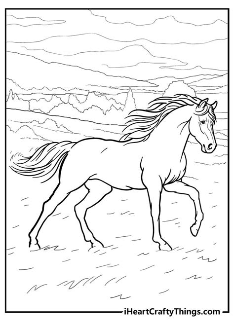 coloring pages  horses printable home design ideas