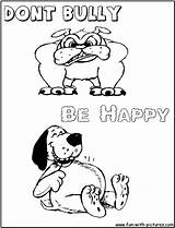 Coloring Pages Bullying Bully Kids Printable Anti Dont Worksheets Posters Mental Health Activities Self Color Stop Control Fun Happy Colour sketch template